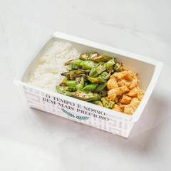 FRANGO, ARROZ BRANCO E QUIABO - comprar online