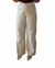 Calça Mom Reta Linho