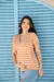 Blusa Amarração Lateral Listrado - A Gestante - comprar online
