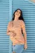 Blusa Amarração Lateral Listrado - A Gestante - Ninho dos Sonhos
