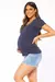 Blusa Amamentação Ribana - A Gestante na internet