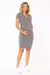 Vestido Visco Transp Barra Assimétrica - A Gestante - comprar online