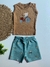Conjunto Bebê Menino Trator - Brandili