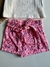 Conjunto Infantil Menina Blusa e Short Saia Off White - Marlan - loja online