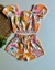Conjunto Infantil Menina Frutas Laranja - Fakini