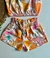 Conjunto Infantil Menina Frutas Laranja - Fakini na internet
