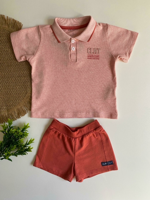 Conjunto Polo Bebê Menino - Colorittá