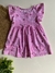 Vestido Bebê Borboletas Rosa - Elian