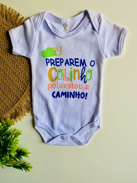 Body Bebê Personalizado Frases - Mundo Baby