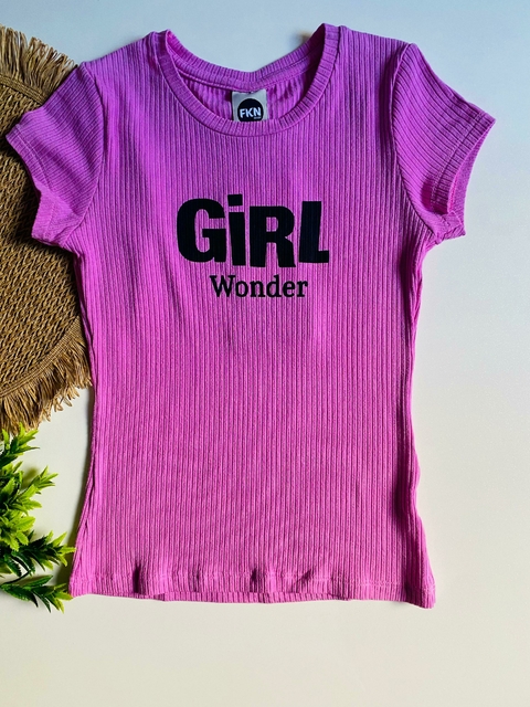 Blusa Infantil Menina Girl - Fakini