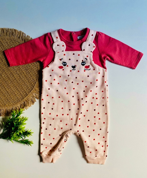 Macacão Bebê Menina Molecotton - Alakazoo