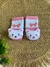 Meias Bebê Menina Antiderrapantes com Personagens 3D - Nice Cotton - loja online