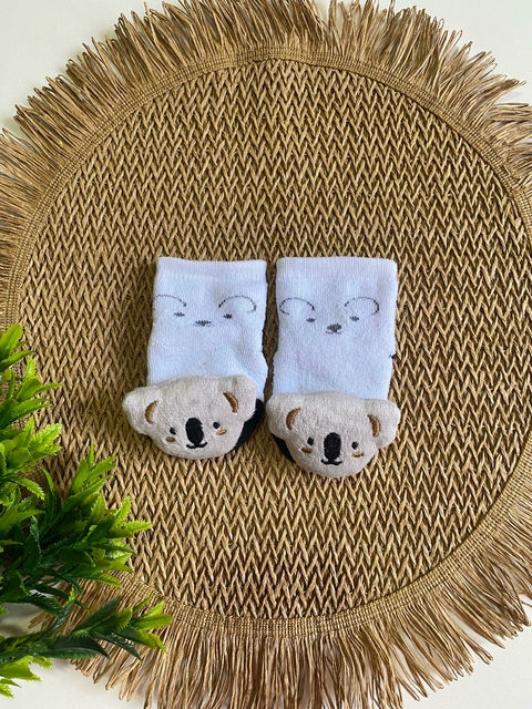 Meias Bebê Menino Antiderrapantes com Personagens 3D - Nice Cotton