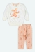 Conjunto Bebê Menina Blusão em Pelo Fluffly - Alakazoo