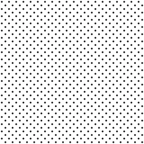 TRICOLINE POÁ BRANCO BOLINHA PRETA - 50x140 CM - comprar online