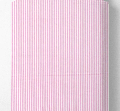 TRICOLINE MISTA LISTRADO P - ROSA BB 50X140 CM