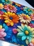 TRICOLINE DIGITAL - FLORES COLORIDAS - 50x150 CM - comprar online