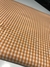 TRICOLINE FIO TINTO XADREZ LARANJA - M 50X148 CM - comprar online