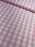 TRICOLINE FIO TINTO XADREZ G - ROSA BB - 50X148 CM - comprar online