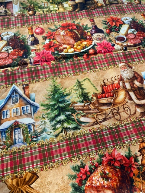 BARRADO CEIA DE NATAL - 55X150 CM - comprar online