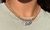 Collar fimo marrón
