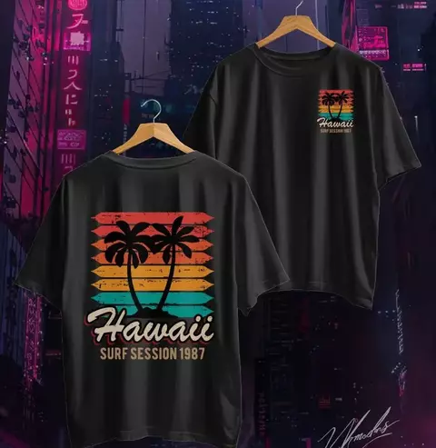 Camisa oversize Hawái - comprar en línea