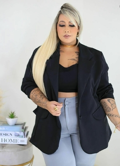 BLAZER ALFAITARIA - DL MODA PLUS SIZE