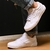 Vans CALDRONE cuero blanco