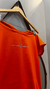 T-shirt Básica Em Algodão Laranja Com Estampa Nunca Foi Sorte Sempre Foi Deus - comprar online