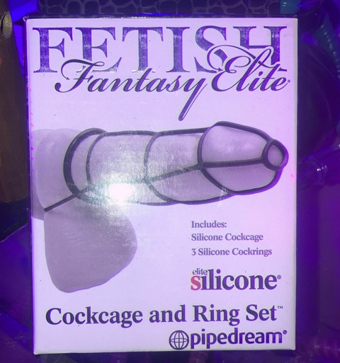 jaula de castidad fetish