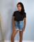 Short Jeans Infantil Feminino Sun Place - comprar online