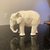 Elefante Geométrico Minimal - Branco - Madore Home