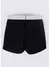 SHORT SAIA MOLETOM CRISTAIS PRETO PERFUMARIA - Zóti Kids Moda Infantil