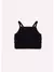 CROPPED FRU FRU PRETO TULE CRISTAIS na internet
