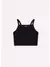 CROPPED FRU FRU PRETO TULE CRISTAIS - Zóti Kids Moda Infantil