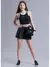 SAIA SHORT TRICOLINE PREGAS PRETO PERFUMARIA - comprar online