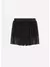 SAIA SHORT TULE CRISTAIS PRETO PERFUMARIA - Zóti Kids Moda Infantil