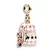 CHARM MOCHILA DOURADA - comprar online