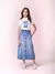 SAIA MIDI CARGO DENIM I AM AUTHORIA - loja online
