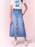 SAIA MIDI CARGO DENIM I AM AUTHORIA - comprar online