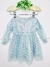 VESTIDO DE TULE EM POA C BABADOS SERENA na internet