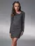 VESTIDO MALHA BRILHO I AM AUTHORIA - comprar online