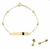 Conjunto Baby Pulseira e Brincos Bolinha
