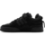 Lateral do Adidas Forum Low x Bad Bunny ‘Back to School’, evidenciando o acabamento premium em camurça e couro.