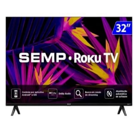 TV 32"  Semp  Led  Smart  Wifi  HD 