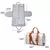BOLSO DE VIAJE PLEGABLE VIRAL - BEIGE - tiendagen