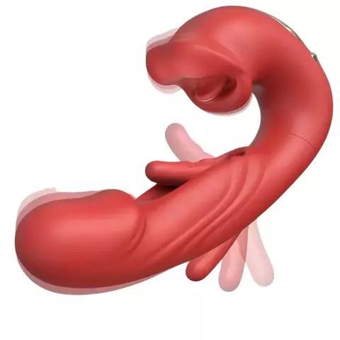Vibrador 3 em 1 - Boquinha