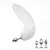 Kit Plug anal Rabinho + 3 plugs - Branco - Afrodite Toys