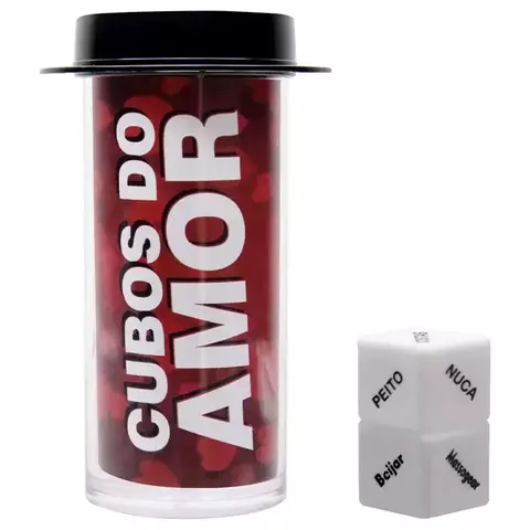 Dados do Amor Unissex - 2 dados - comprar online