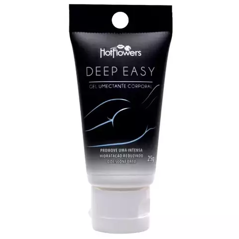 Deep Easy Anestésico Bisnaga Preta 25G Hot Flowers